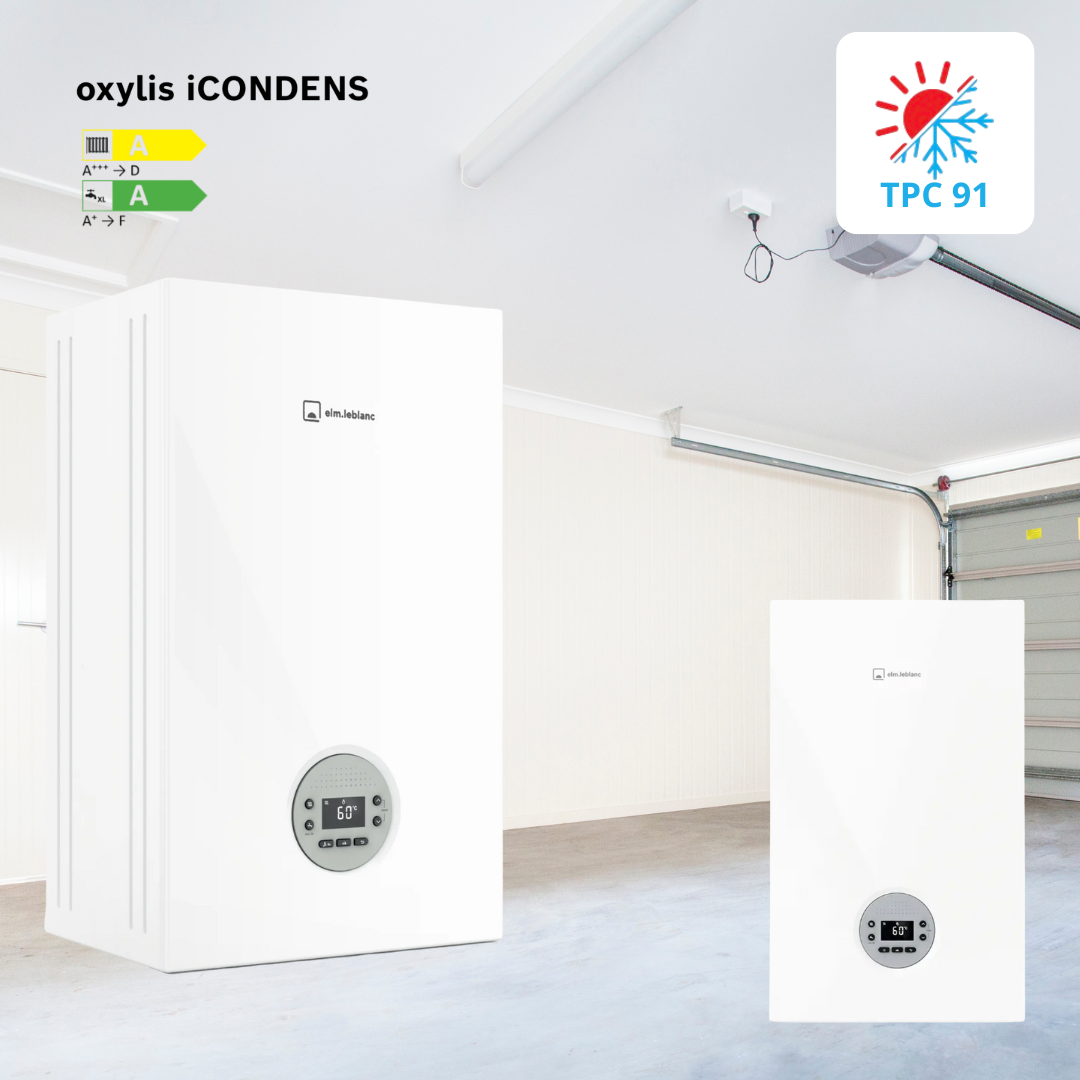 La chaudière Oxylis iCONDENS permet de s’intégrer facilement